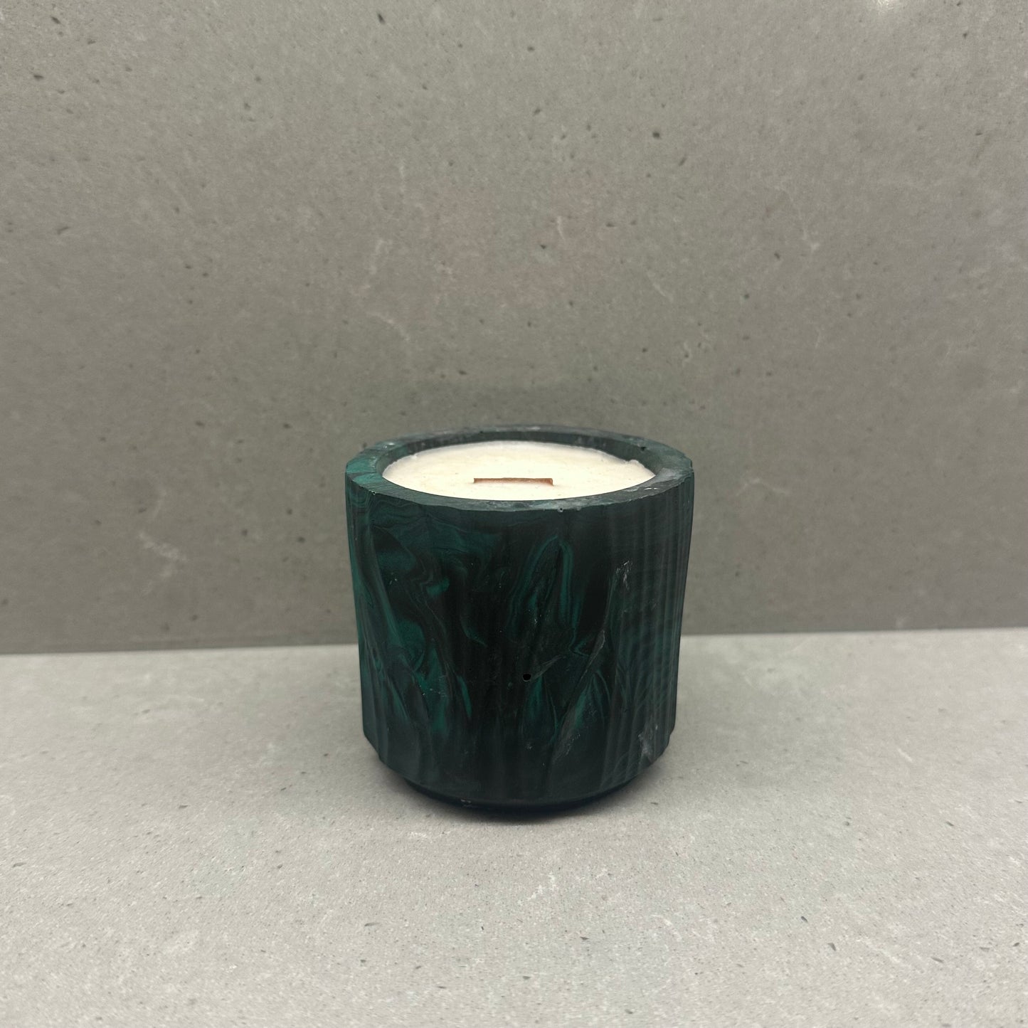 Candle in unique jar