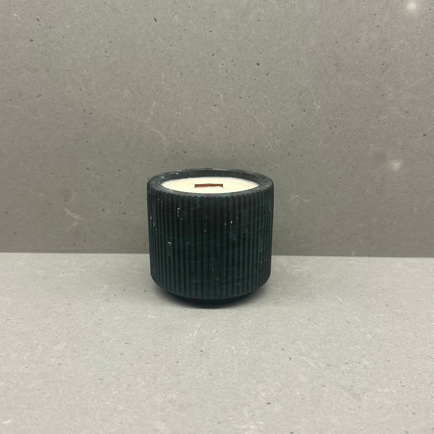 Candle in unique jar