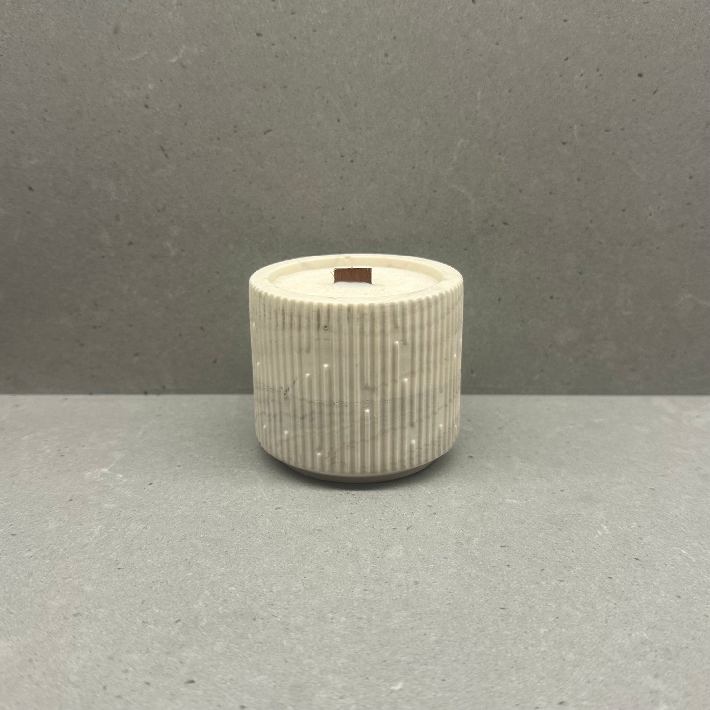 Candle in unique jar