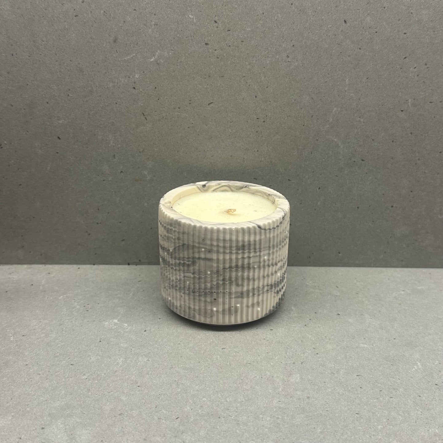 Candle in unique jar