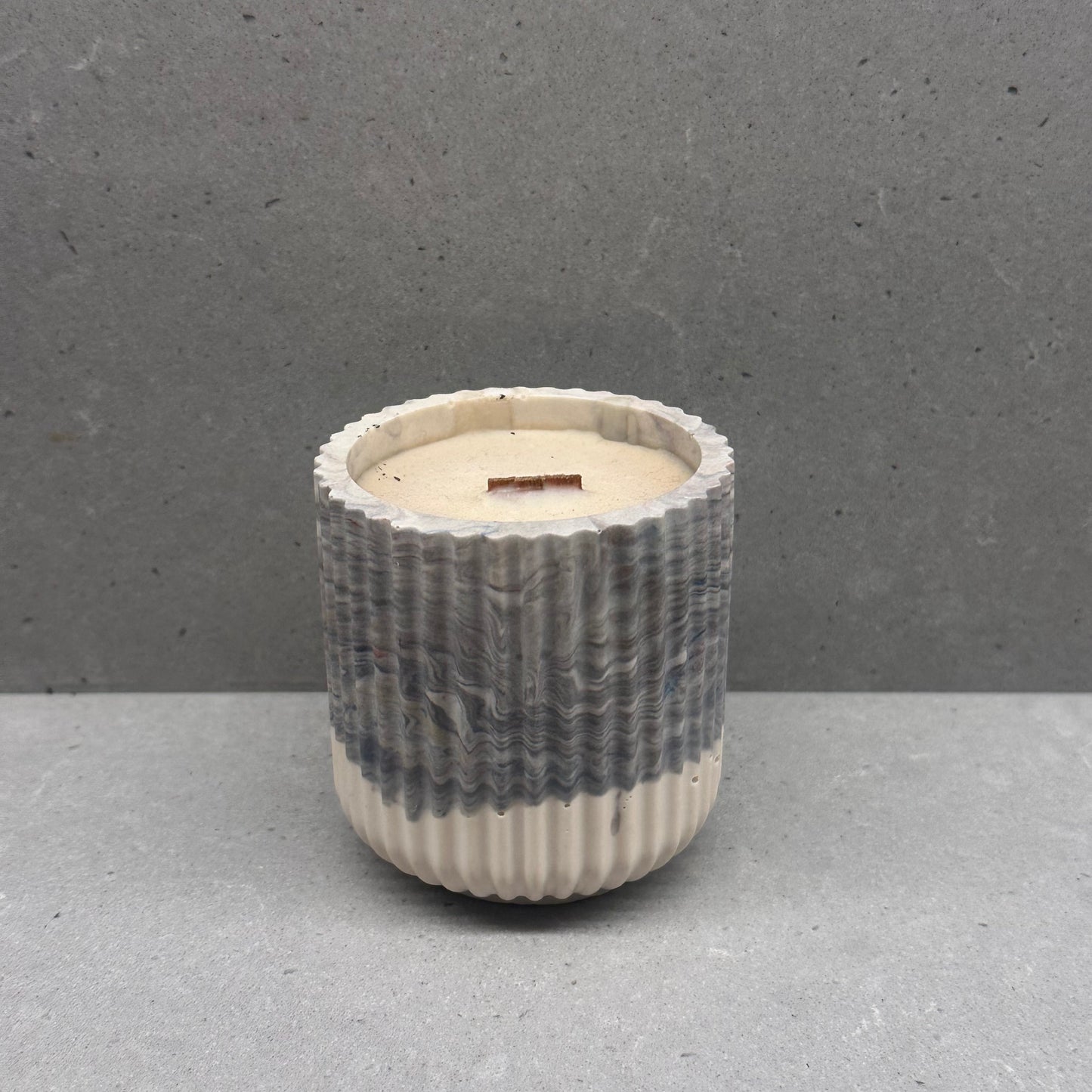 Candle in unique jar