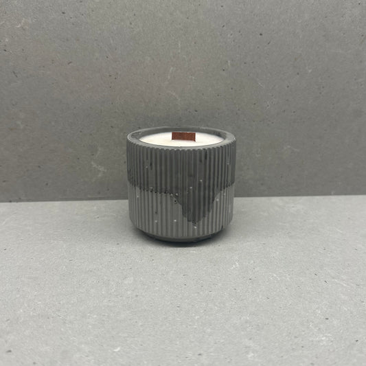 Candle in unique jar