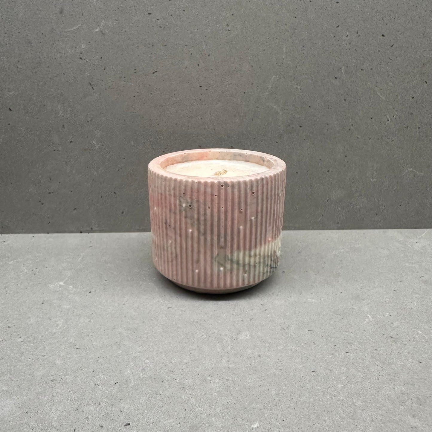 Candle in unique jar