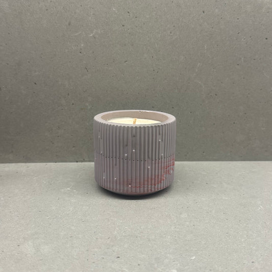 Candle in unique jar