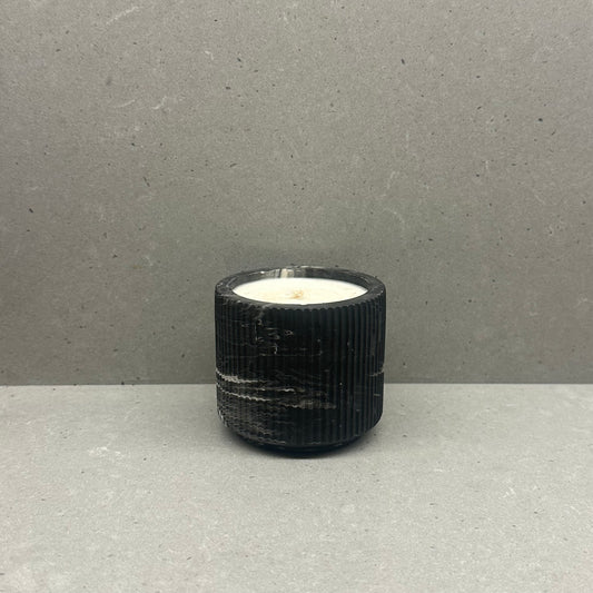 Candle in unique jar