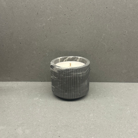 Candle in unique jar