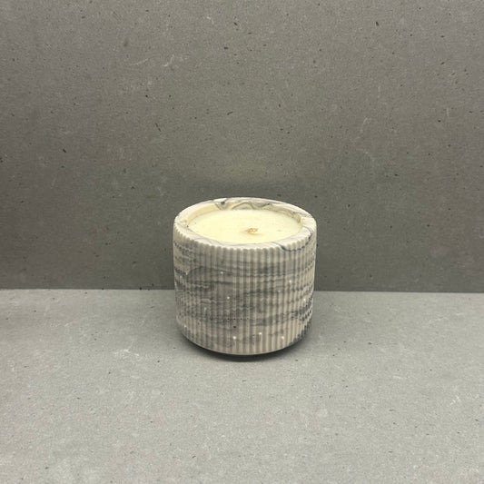 Candle in unique jar