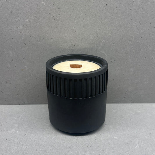 Candle in unique jar