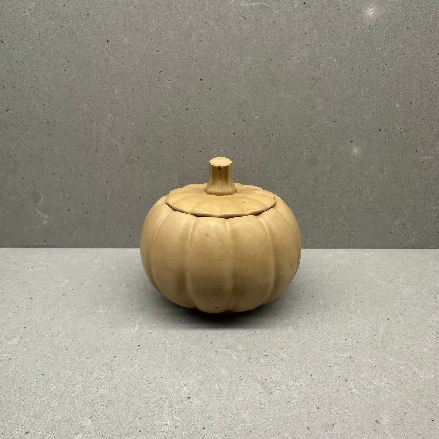 Pumpkin candle