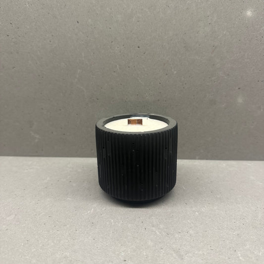 Candle in unique jar