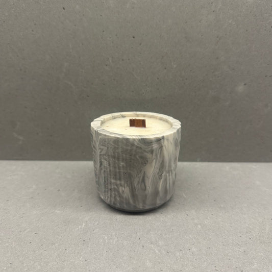 Candle in unique jar