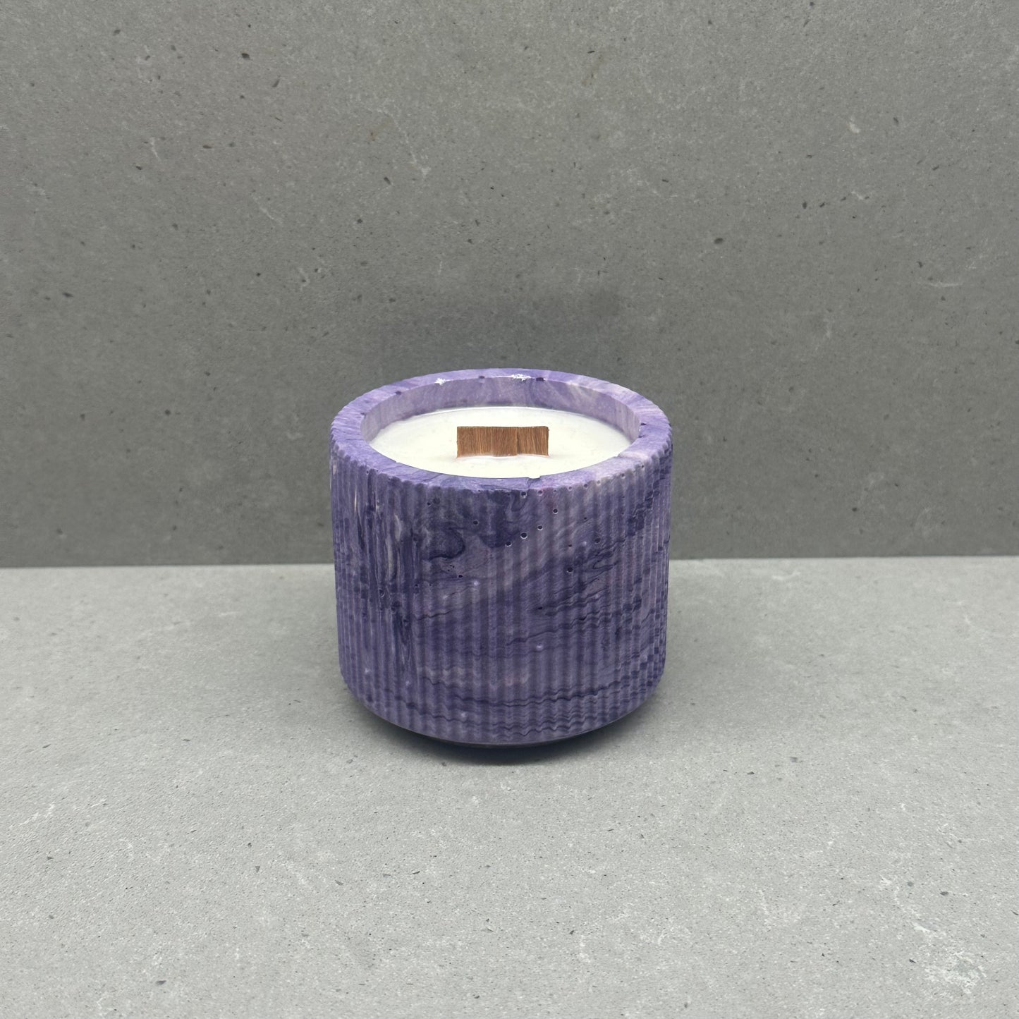 Candle in unique jar