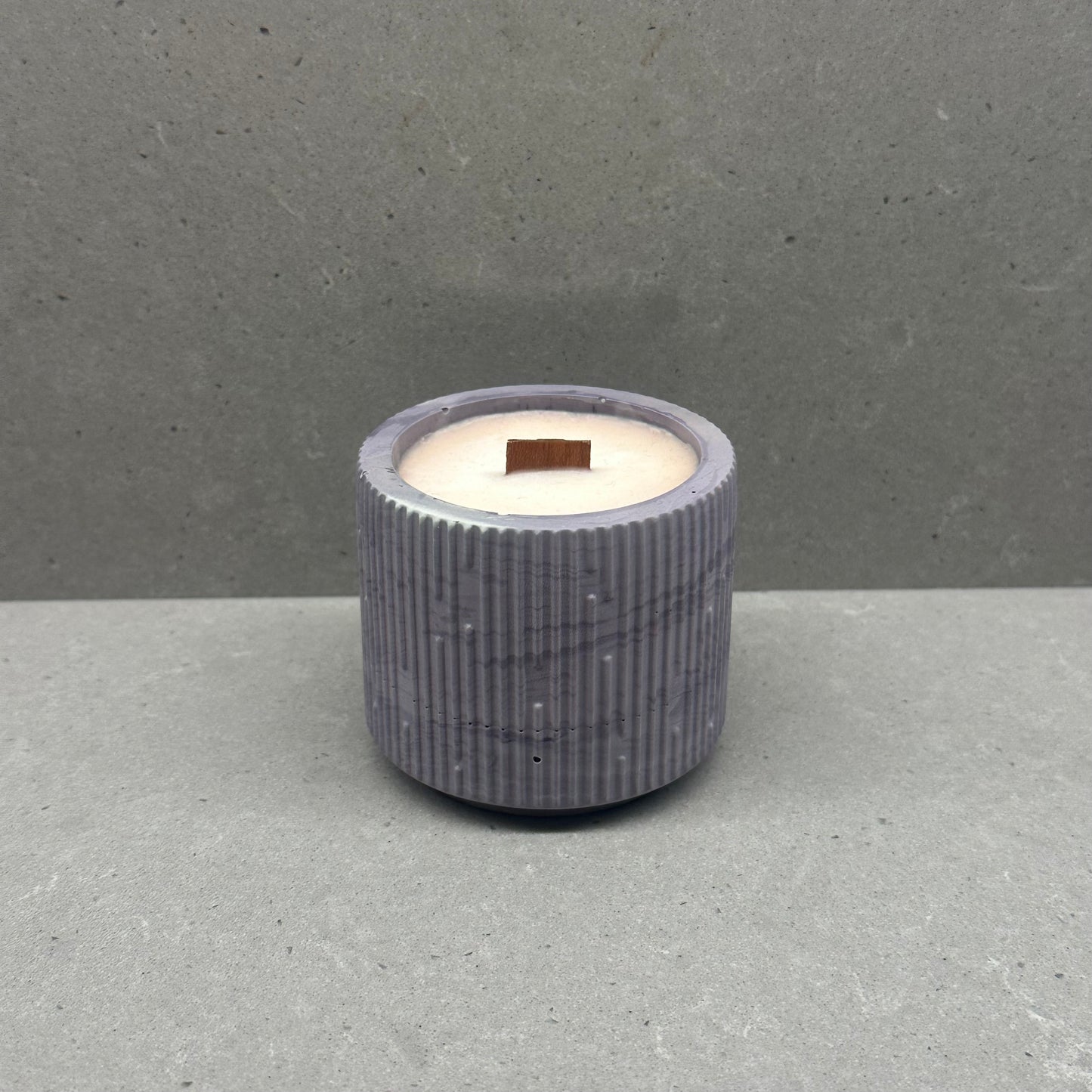 Candle in unique jar