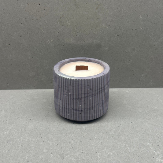 Candle in unique jar