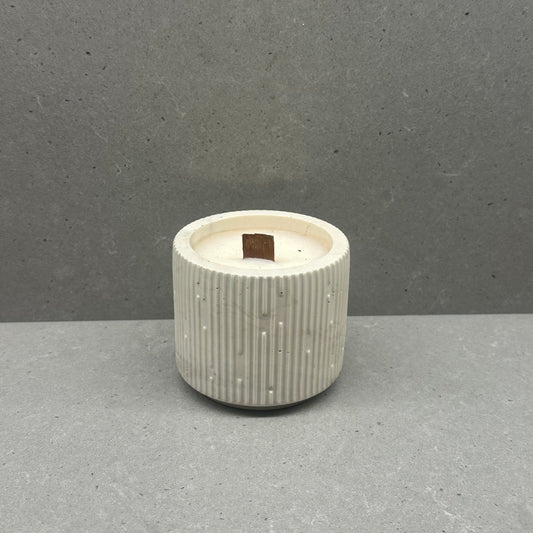 Candle in unique jar